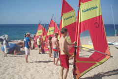 Windsurfen wir bei uns Groß geschrieben.